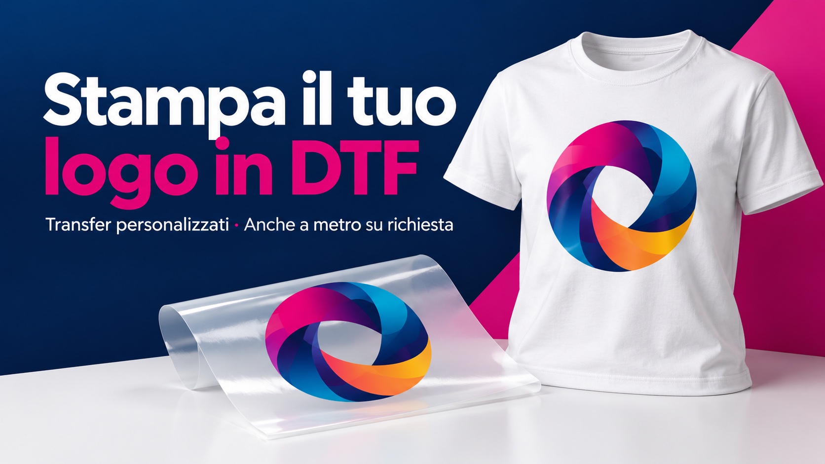 Stampa il tuo logo in DTF